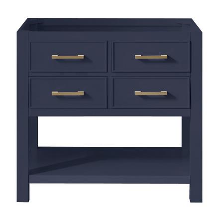 Hampton 42 in. Navy Blue Single Vanity Base Hampton 42 in. Navy Blue Single Vanity Base