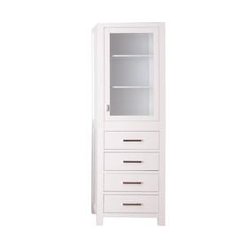 Kent 24 in. White Linen Tower Kent 24 in. White Linen Tower