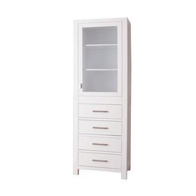 Kent 24 in. White Linen Tower Kent 24 in. White Linen Tower