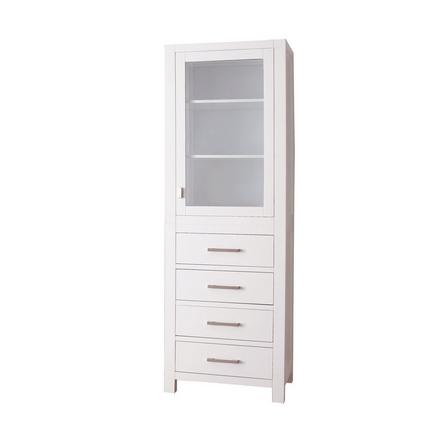 Kent 24 in. White Linen Tower Kent 24 in. White Linen Tower