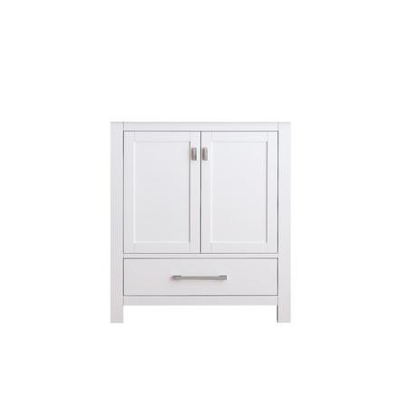 Kent 30 in. White Single Vanity Base Kent 30 in. White Single Vanity Base