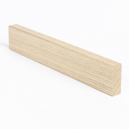 White Oak 14 3/4in. Modern Return End White Oak 14 3/4in. Modern Return End