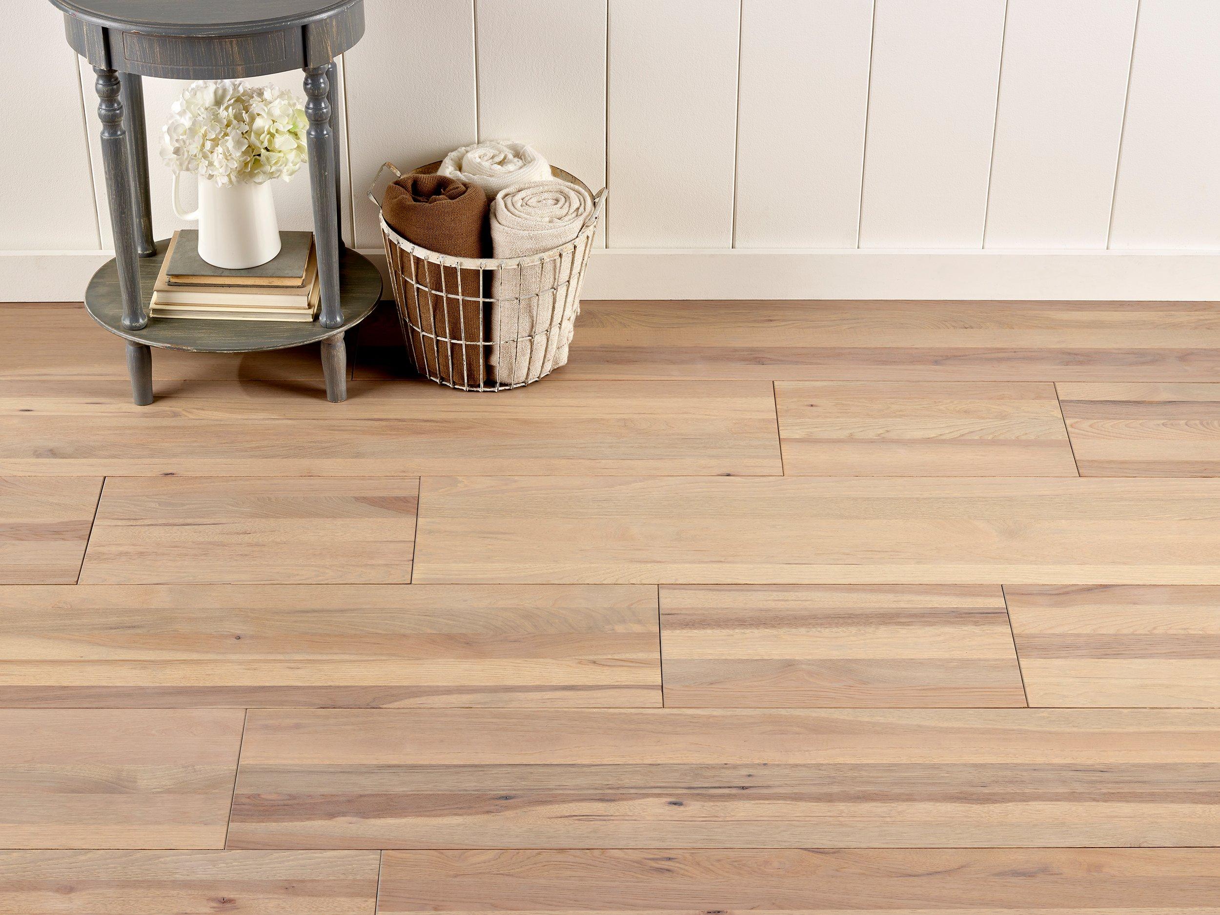 Palisades Light Hickory Wire Brushed Solid Hardwood