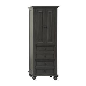 Tompkins Gray 24 in. Linen Tower Tompkins Gray 24 in. Linen Tower