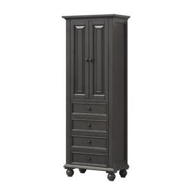 Tompkins Gray 24 in. Linen Tower Tompkins Gray 24 in. Linen Tower