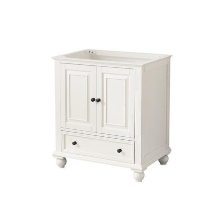 Tompkins French White 30 in. Vanity Base Tompkins French White 30 in. Vanity Base