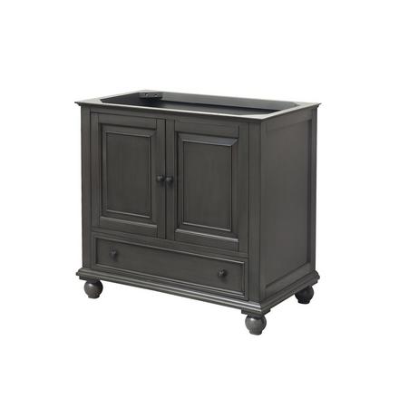 Tompkins Gray 36 in. Vanity Base Tompkins Gray 36 in. Vanity Base