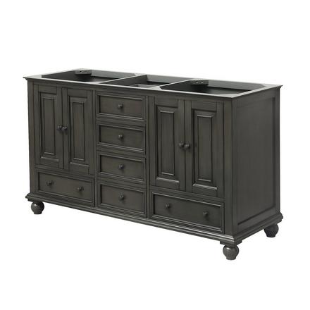 Tompkins Gray 60 in. Vanity Base Tompkins Gray 60 in. Vanity Base