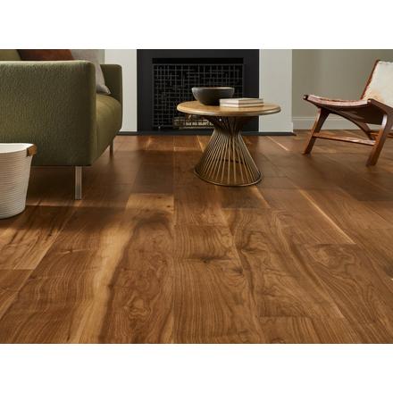 Bassett Walnut Wire Brushed Engineered Hardwood Bassett Walnut Wire Brushed Engineered Hardwood