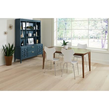 Voyage Waren White Oak Wire-Brushed Engineered Hardwood Voyage Waren White Oak Wire-Brushed Engineered Hardwood