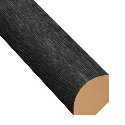 Ebony Grove Ash 94in. Vinyl Quarter Round Ebony Grove Ash 94in. Vinyl Quarter Round