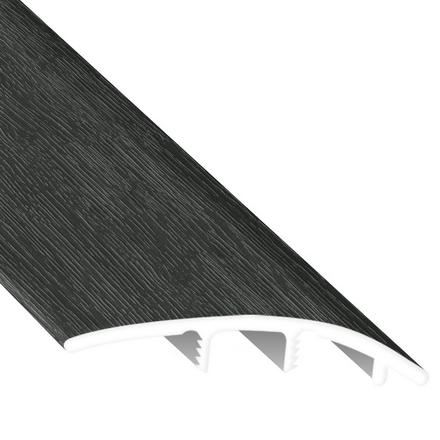 Ebony Grove Ash 94in. Vinyl Overlapping Reducer Ebony Grove Ash 94in. Vinyl Overlapping Reducer