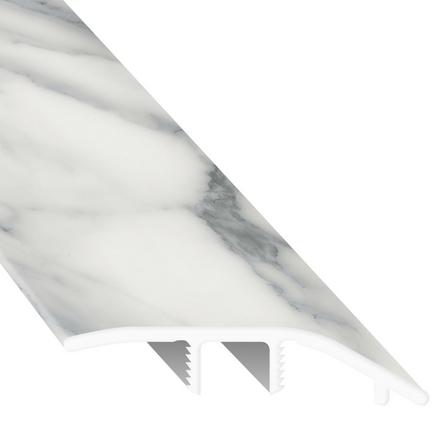 Strada Marble 94in. Vinyl Overlapping Reducer Strada Marble 94in. Vinyl Overlapping Reducer