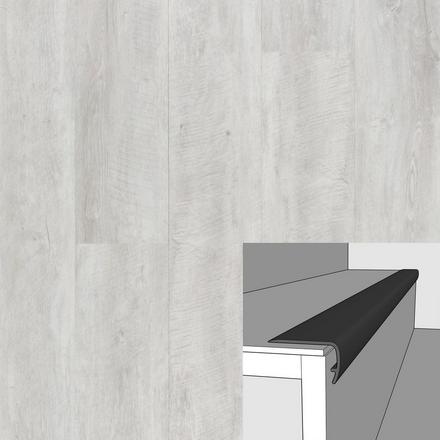 Ralston 94in. Vinyl Overlapping Stair Nose Ralston 94in. Vinyl Overlapping Stair Nose