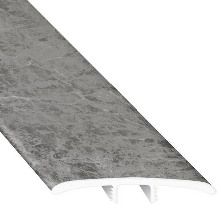 Stone Gray Marble 94in. Vinyl T Mold Stone Gray Marble 94in. Vinyl T Mold