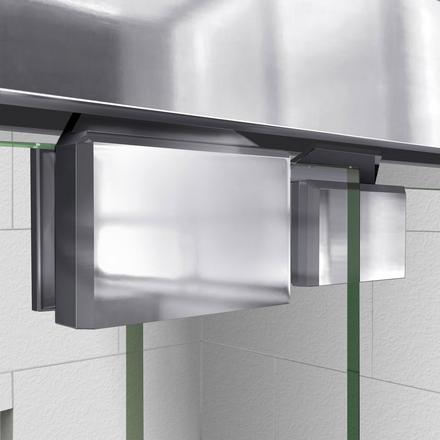 Encore Chrome Semi-Frameless Bypass Tub Door Encore Chrome Semi-Frameless Bypass Tub Door