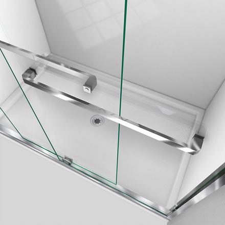 Encore Chrome Semi-Frameless Bypass Shower Door Encore Chrome Semi-Frameless Bypass Shower Door