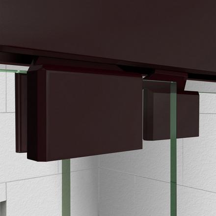Encore Oil Rubbed Bronze Semi-Frameless Bypass Shower Door Encore Oil Rubbed Bronze Semi-Frameless Bypass Shower Door