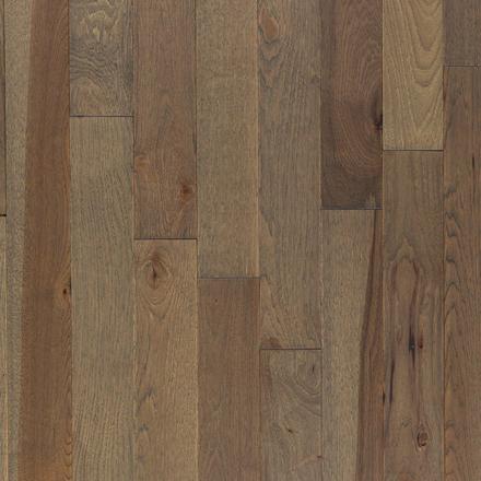 Stylish Gray Hickory Wire-Brushed Solid Hardwood Stylish Gray Hickory Wire-Brushed Solid Hardwood