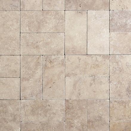 Walnut Tumbled Travertine 3cm. Paver Walnut Tumbled Travertine 3cm. Paver