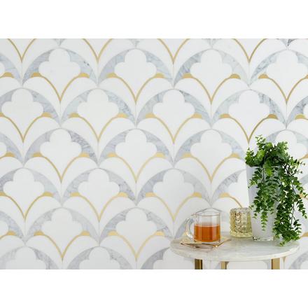 Pegasus II Marble Waterjet Mosaic Pegasus II Marble Waterjet Mosaic