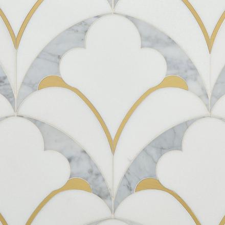 Pegasus II Marble Waterjet Mosaic Pegasus II Marble Waterjet Mosaic