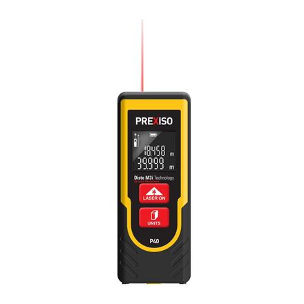 Prexiso 135ft. Laser Distance Measurer Prexiso 135ft. Laser Distance Measurer