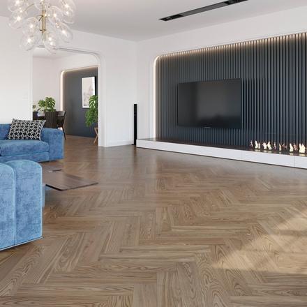 Prospect Ash Herringbone Wire Brushed Solid Hardwood Prospect Ash Herringbone Wire Brushed Solid Hardwood