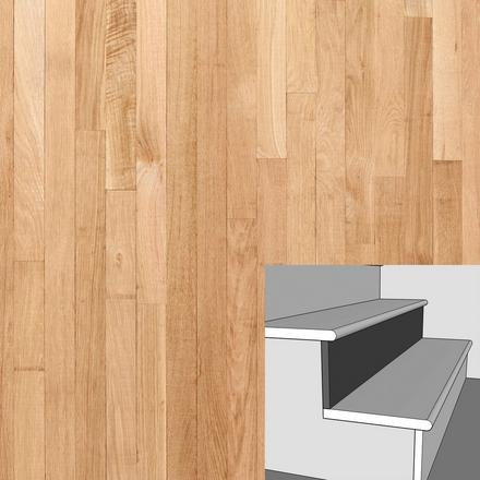 Red Oak Retro Stair Riser - 36in. Red Oak Retro Stair Riser - 36in.