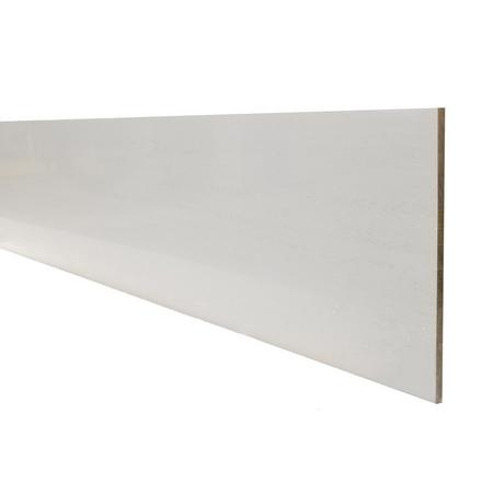 White Primed Poplar Retro Stair Riser - 48in. White Primed Poplar Retro Stair Riser - 48in.