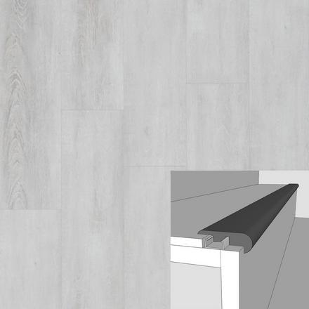 Chateau Konig 94in. Laminate Overlapping Stair Nose Chateau Konig 94in. Laminate Overlapping Stair Nose