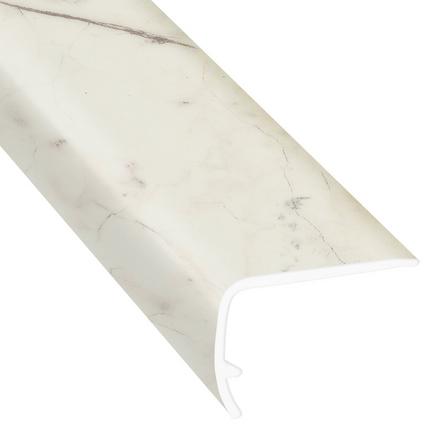 Piazzo Argento 94in. Vinyl Overlapping Stair Nose Piazzo Argento 94in. Vinyl Overlapping Stair Nose