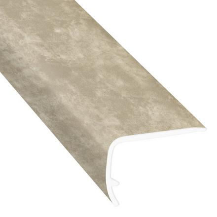 Biscotti Crema 94in. Vinyl Overlapping Stair Nose Biscotti Crema 94in. Vinyl Overlapping Stair Nose