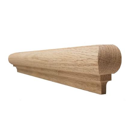 Red Oak Retro Return End- 1in. Red Oak Retro Return End- 1in.