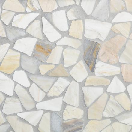 Sienna Sunset Polished Pebble Mosaic Sienna Sunset Polished Pebble Mosaic
