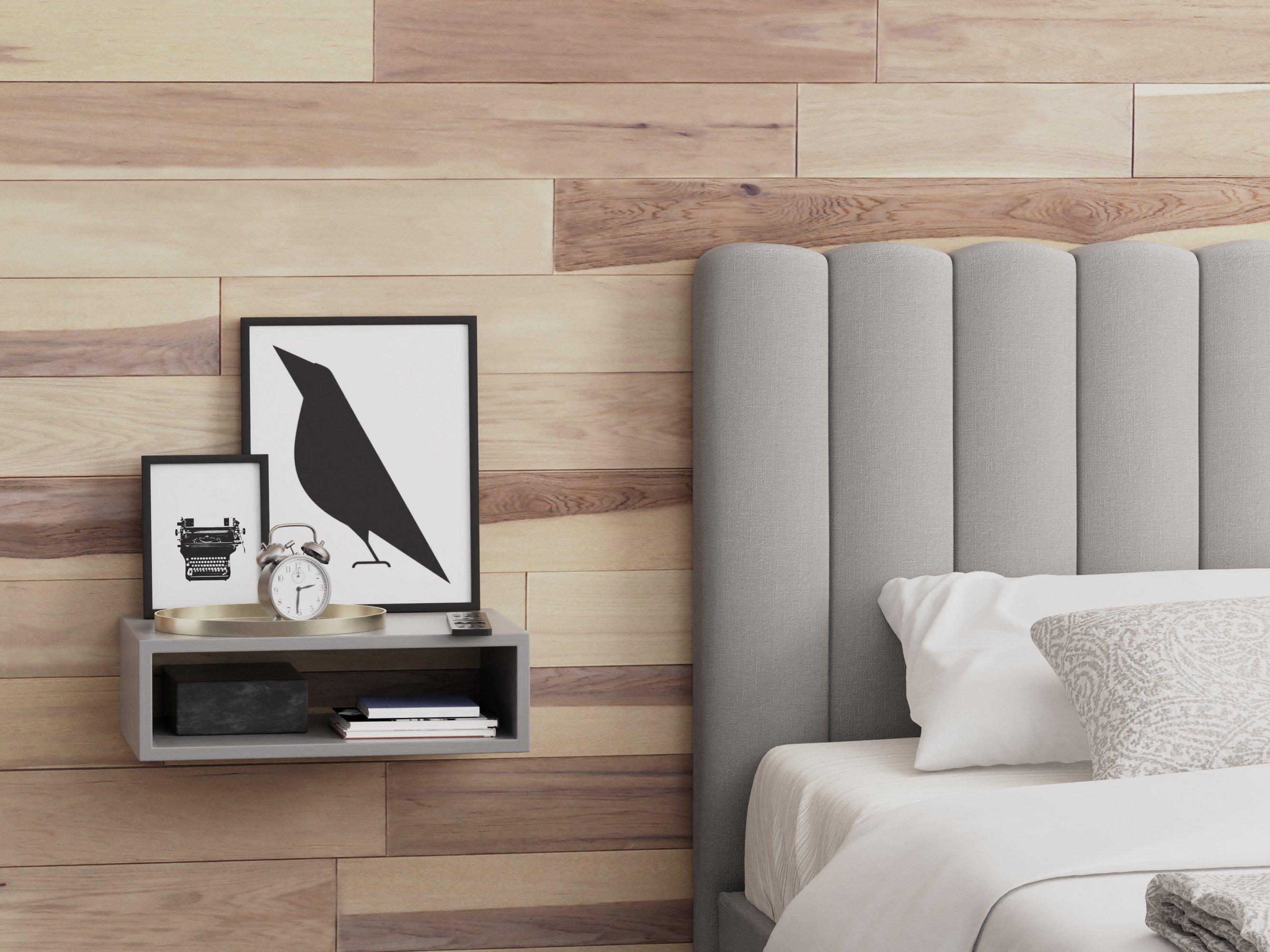 Salt Creek Hickory Wire Brushed Solid Hardwood