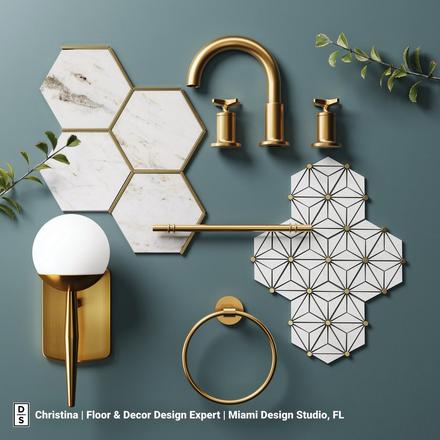 Carlo Brushed Gold Towel Ring Carlo Brushed Gold Towel Ring