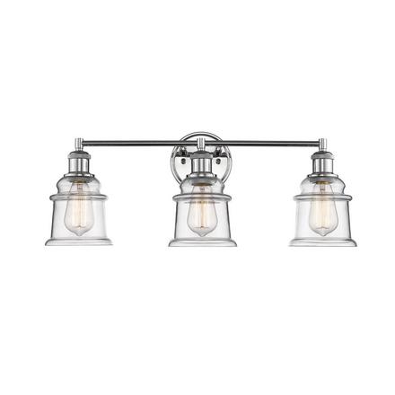Nova Chrome Triple Vanity Light Nova Chrome Triple Vanity Light