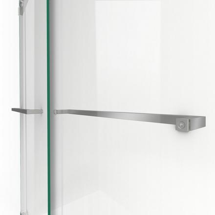 Essence Brushed Nickel Bypass Sliding Shower Door Essence Brushed Nickel Bypass Sliding Shower Door