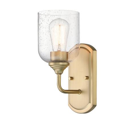 Jade Brushed Gold Single Sconce Jade Single Sconce
