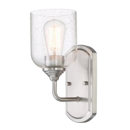 Jade Brushed Nickel Single Sconce Jade Single Sconce