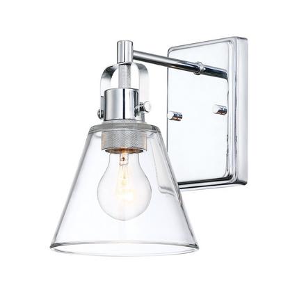 Beck Chrome Single Sconce Beck Single Sconce