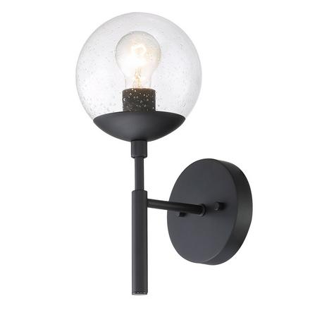 Enzo Matte Black Single Sconce Enzo Single Sconce