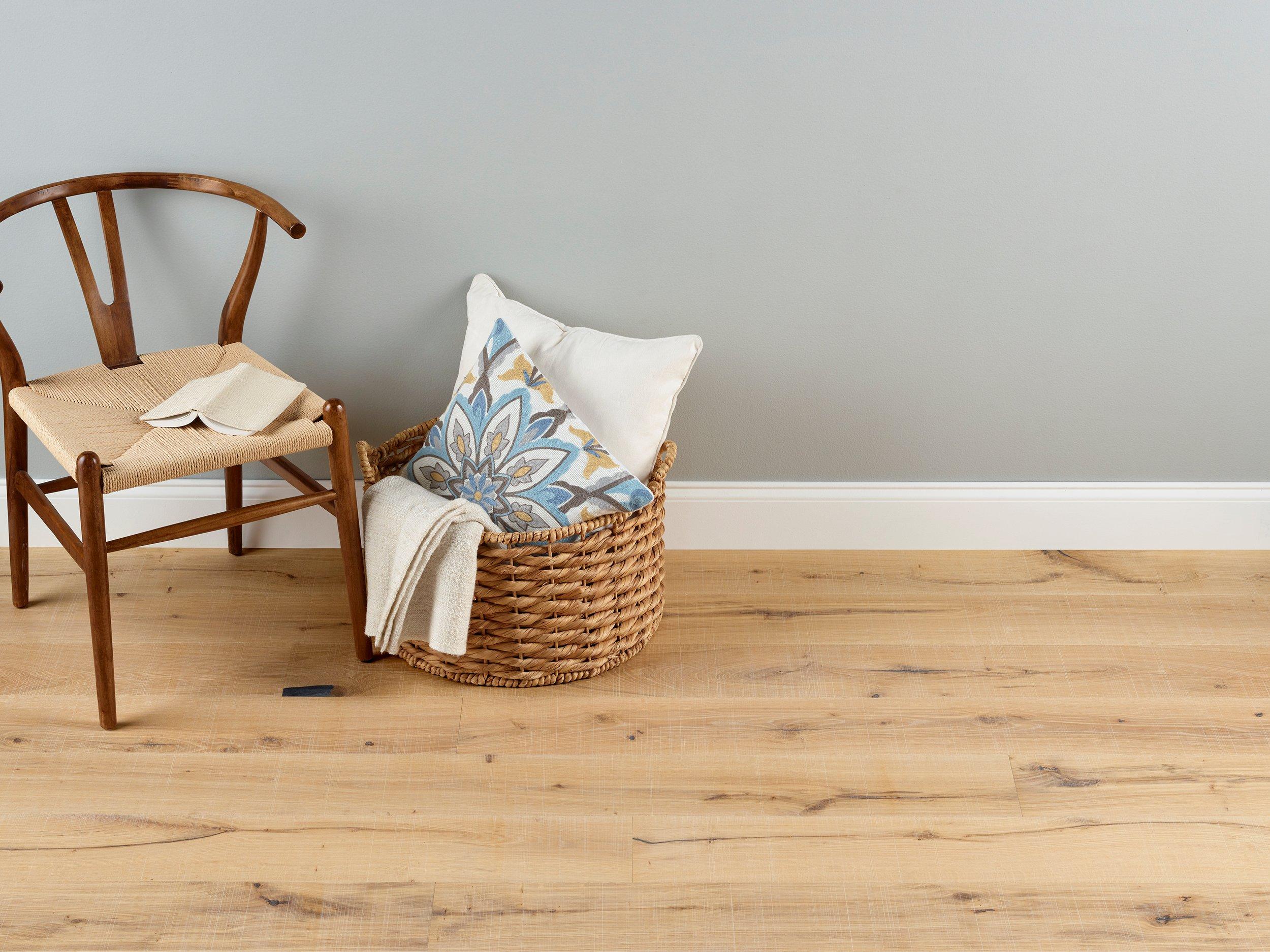 Voyage Grenada White Oak Wire-Brushed Engineered Hardwood