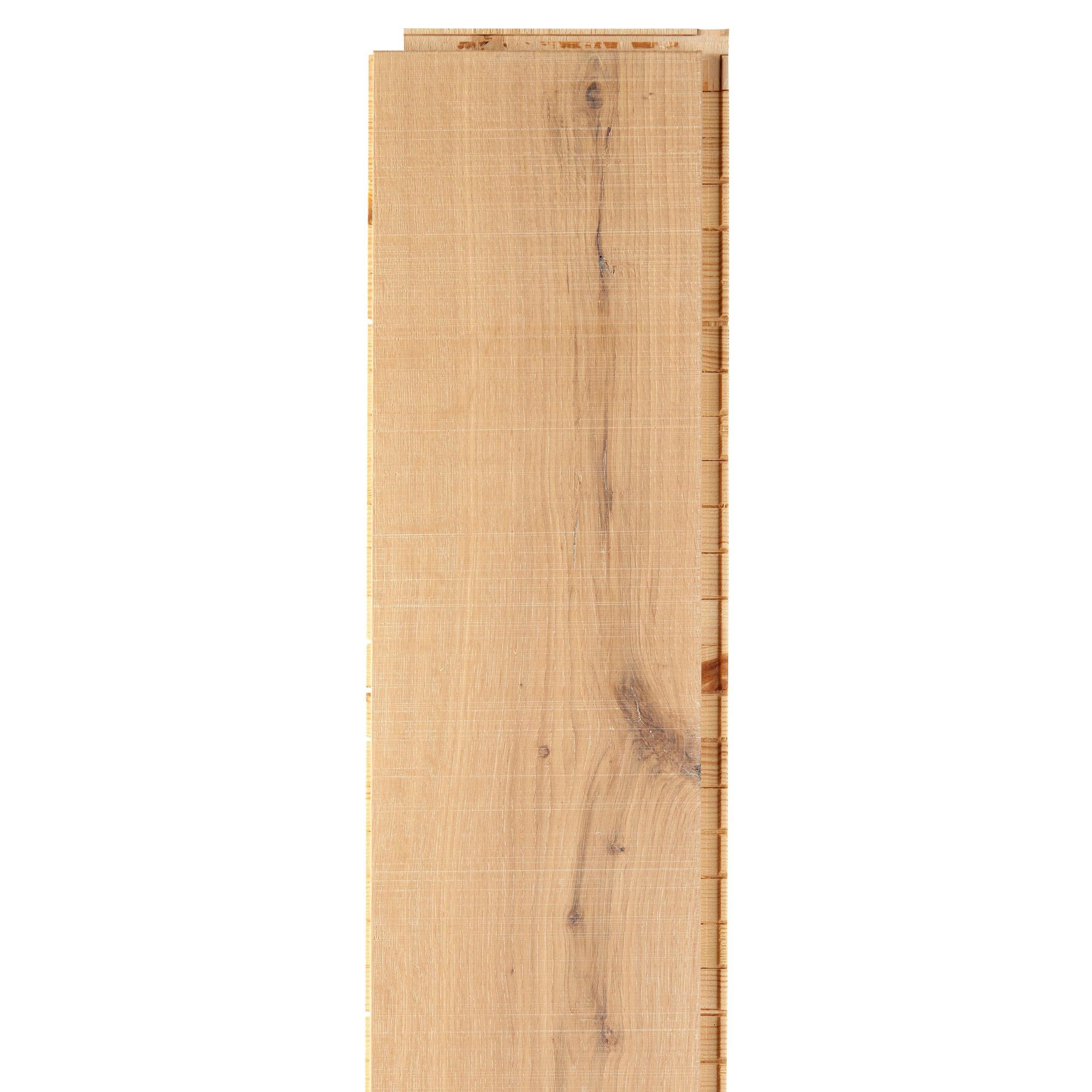 Voyage Grenada White Oak Wire-Brushed Engineered Hardwood