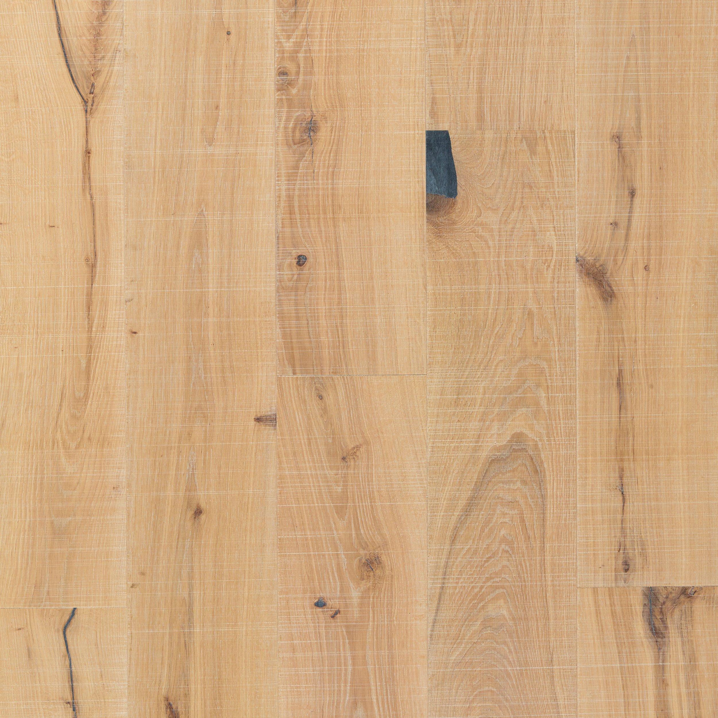 Voyage Grenada White Oak Wire-Brushed Engineered Hardwood