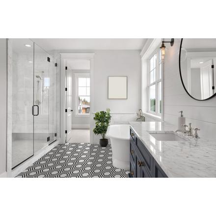 Bistro Hexagon Porcelain Mosaic Bistro Hexagon Porcelain Mosaic