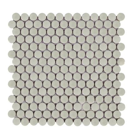 Aloe Penny Mixed Finish Porcelain Mosaic Aloe Penny Mixed Finish Porcelain Mosaic