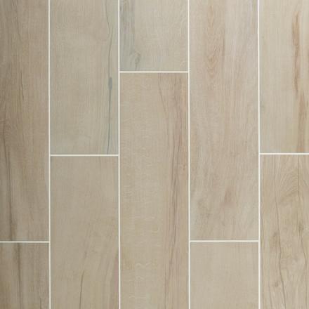 Alden Almond Wood Plank Porcelain Tile Alden Almond Wood Plank Porcelain Tile