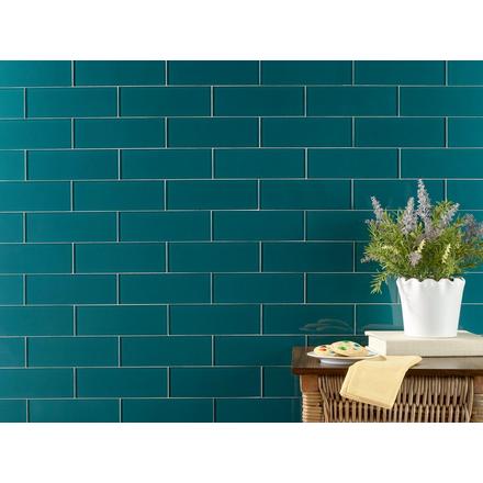 Pure Shimmer Peacock Glass Tile Pure Shimmer Peacock Glass Tile